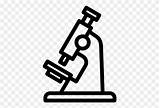 Lab Science Icon Microscope Laboratory Clipart Vector Experiment Microscopes Investigation Experimentation Transparent Pngkit sketch template