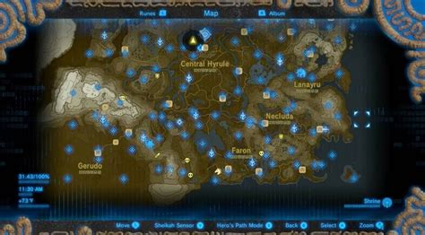 map   shrines botw