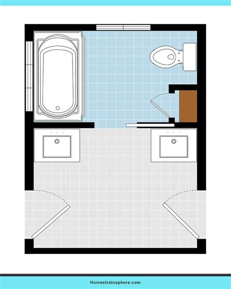 bathroom layout ideas floor plans        space