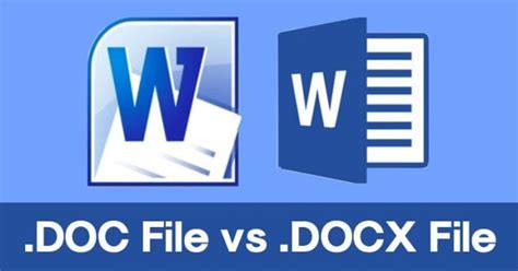 whats  difference   file  docx file