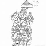 Ganesha Adults Xcolorings sketch template