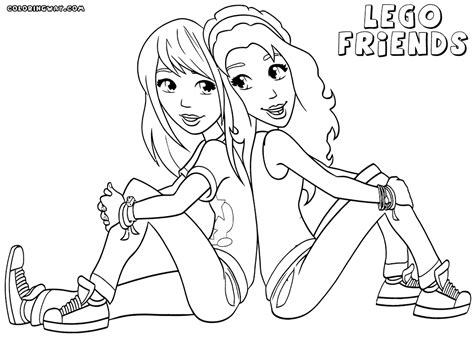 lego friends coloring pages printable   lego friends