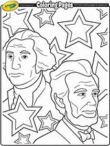Presidents Pages Coloring Getcolorings Color sketch template