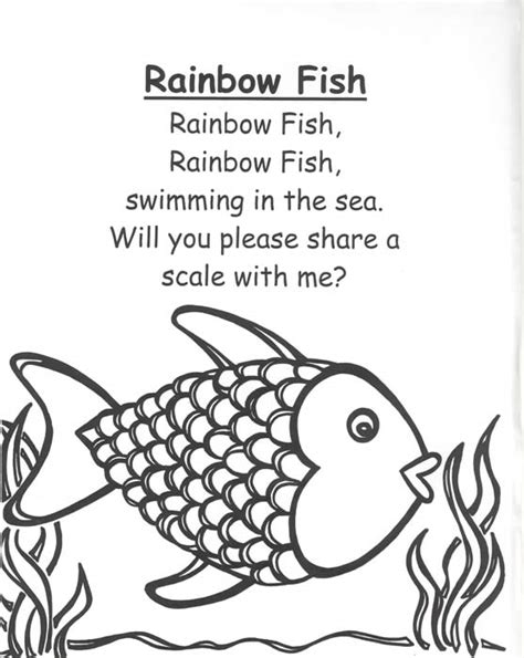 rainbow fish poem  english rajesh