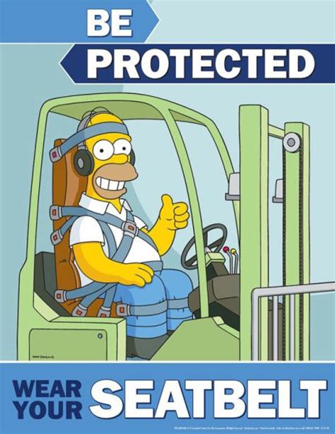 Tips On Work Safety From “the Simpsons” 25 Pics