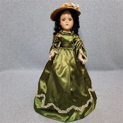 1834 Vintage Composition Madame Alexander Scarlett Ohara Doll Wendy Ann