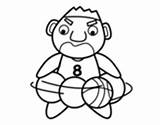 Coloring Center Basketball Hoop Coloringcrew Pages sketch template