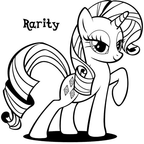 rarity coloring pages  getcoloringscom  printable colorings