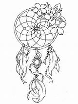Tattoo Dreamcatcher Coloring Designs Pages Tatoo Tattoos Adult sketch template