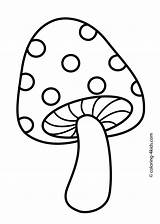 Mushroom Coloring Pages Printable Drawing Kids Mushrooms Colouring Nature Nice Cute Cartoon Easy Adult Trippy Color Sheets Clipartmag Theme Toadstools sketch template