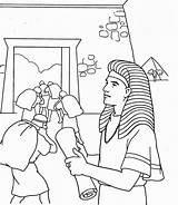 Joseph Coloring Pages Egypt Bible Pharaoh Dreams Interprets Josephs His Dream School Coat Sunday Kids Story Family Jozef Sheets Jose sketch template