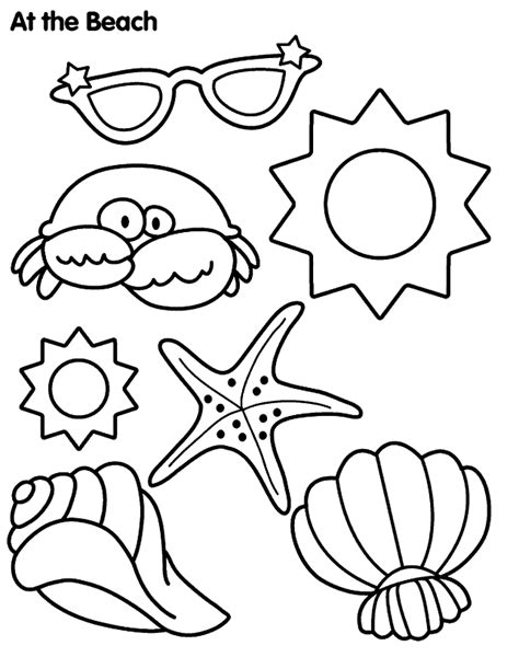 beach  summer coloring pages disney coloring pages