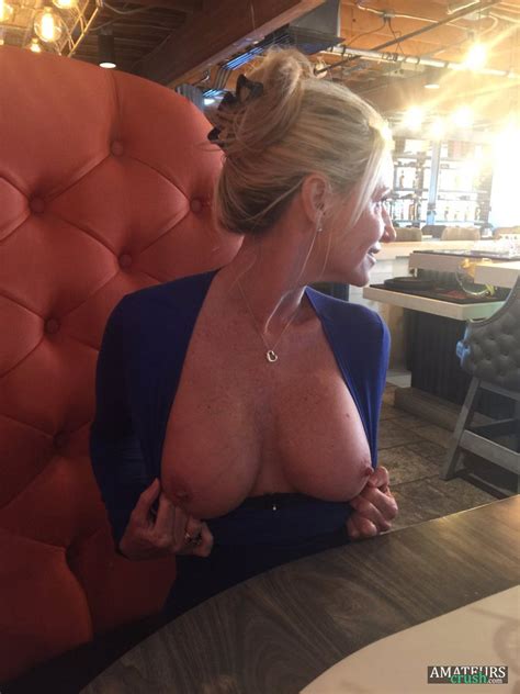 tits out in public