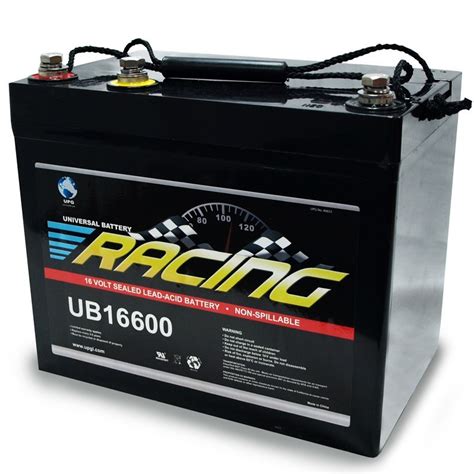 volt   volt switchable  post ub sealed agm professional racing battery replace
