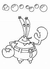 Spongebob Krab Lobster Disney sketch template