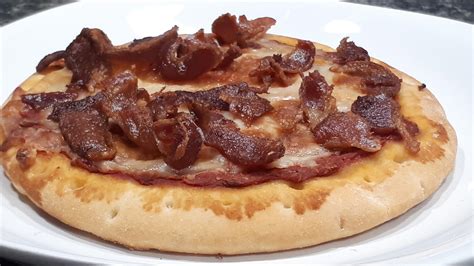 mini bacon pizza rfoodporn