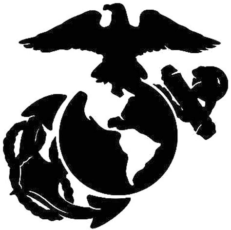usmc marines corps emblem  vinyl sticker