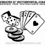 Vector Dice Cards Playing Shmector sketch template