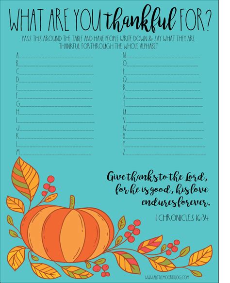 thankful   thanksgiving printable