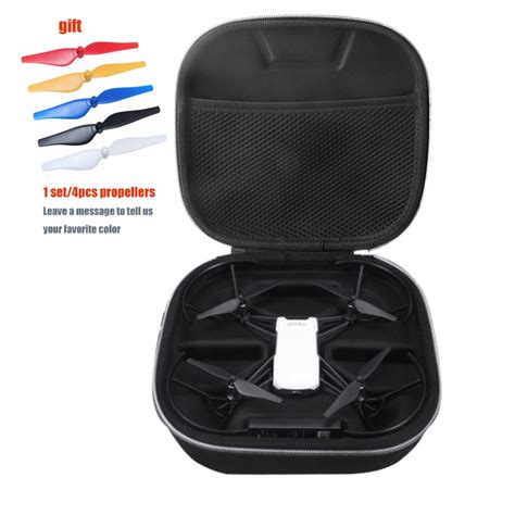 carrying case  dji tello bag pu leather waterproof portable box