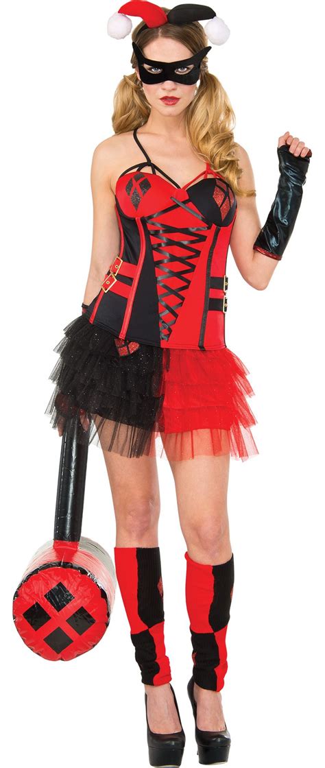 women s harley quinn costume accessories party city canada