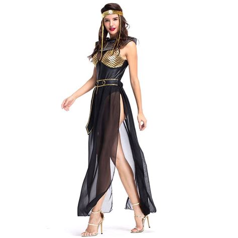 Egyptian Goddess Isis Costumes Queen Auset Of Nile Halloween 2018 From