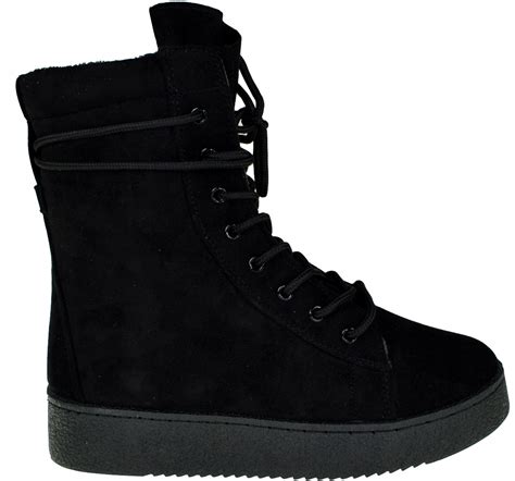 botki damskie zimowe buty czarne za kostke   oficjalne archiwum allegro