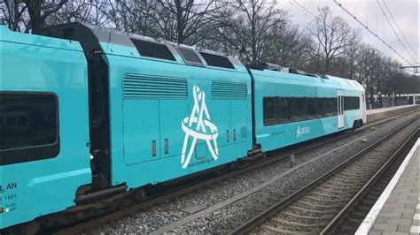 zeldzaam stadler wink van arriva op station zevenaar youtube