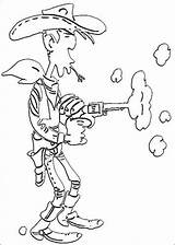 Lucky Luke Coloring Pages Fun Kids sketch template