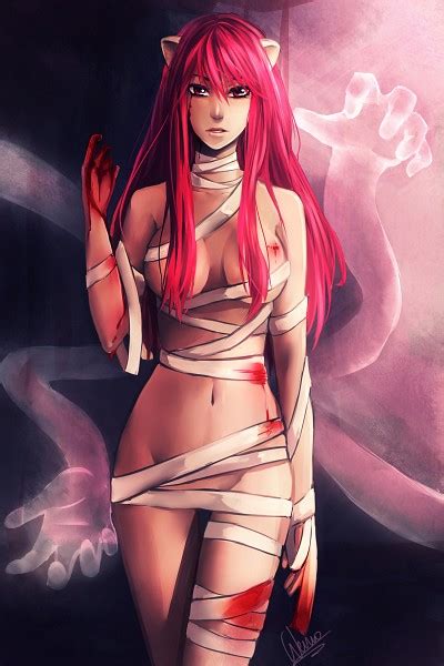 Lucy Elfen Lied Kaede Elfen Lied Mobile Wallpaper