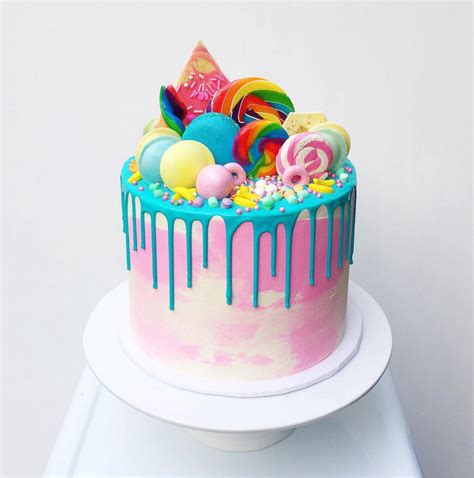 how to make a drip cake with candy candy birthday cakes drip cakes