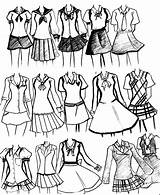 Uniform Drawing School Uniforms Getdrawings sketch template