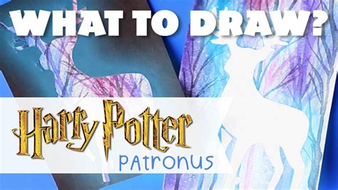 Harry Potter Diy Draw It Yourself Patronus Youtube