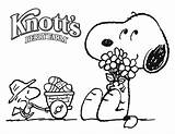 Snoopy Coloring Thanksgiving Pages Printable Getcolorings Happy sketch template