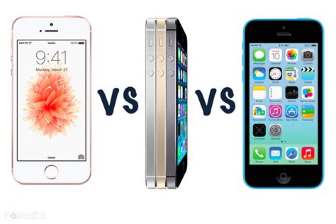 Apple Iphone Se Vs Iphone 5s Vs Iphone 5c What S The