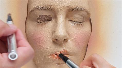 video shows ladies that too much makeup is gross