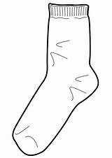 Seuss Socks sketch template