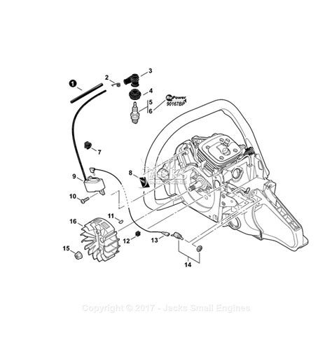 echo cs  sn   parts diagram  ignition