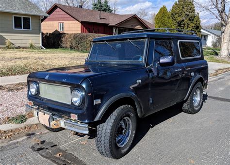 1969 international harvester scout 800a aristocrat project for sale on