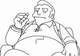 Tony Krusty Clown Colorear Para Fat Coloring Pages Gordo El Simpsons Drawing Los Mafioso Un Getdrawings Páginas sketch template