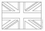 Flag Union Colouring Coloring Colour Sheets Jack Da Sparklebox Great Pages Outline Britain English Colorare Flags Printable Kids Kingdom United sketch template