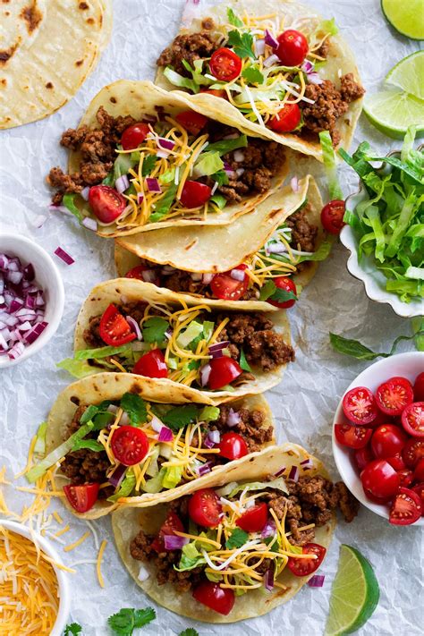 ground beef tacos and 10 more taco recipes cooking classy