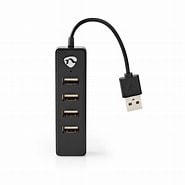 Image result for Usb-hub234wh. Size: 185 x 185. Source: nedis.co.uk