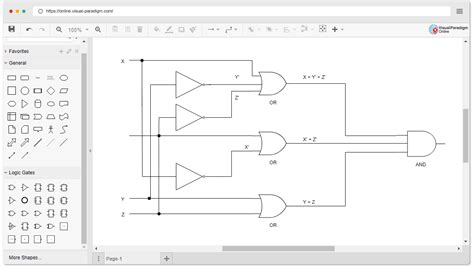logic gate circuit  boolean expression converter wiring draw  schematic