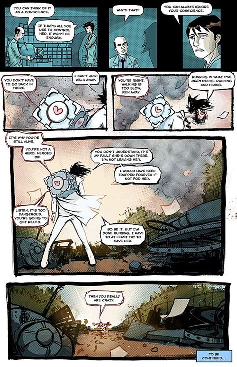 read the entirety of mike oeming s 26 page ‘portal 2 lab