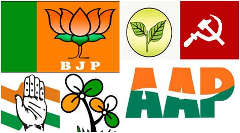 complete list  important political parties  india gk india today