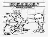 Bullying Coloring sketch template