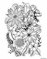Fleurs Coloriage Mandala Erwachsene Adulte Blumen Feuilles Insipration Colorier Malvorlagen Diverses Les Ausmalbilder Exotiques Sheets Blumenmandala sketch template