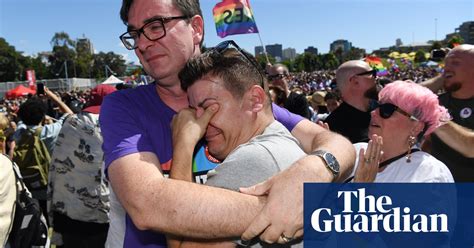 Tears And Cheers As Australia Votes Yes To Same Sex Marriage In
