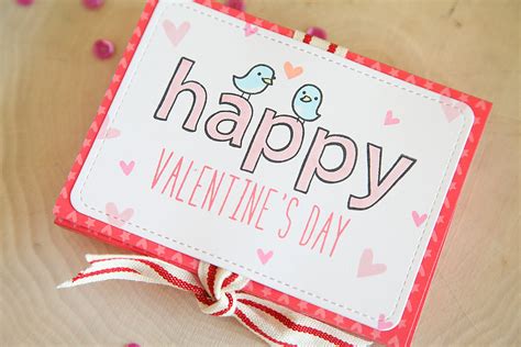 unify handmade valentines day candy gram  lawn fawn video